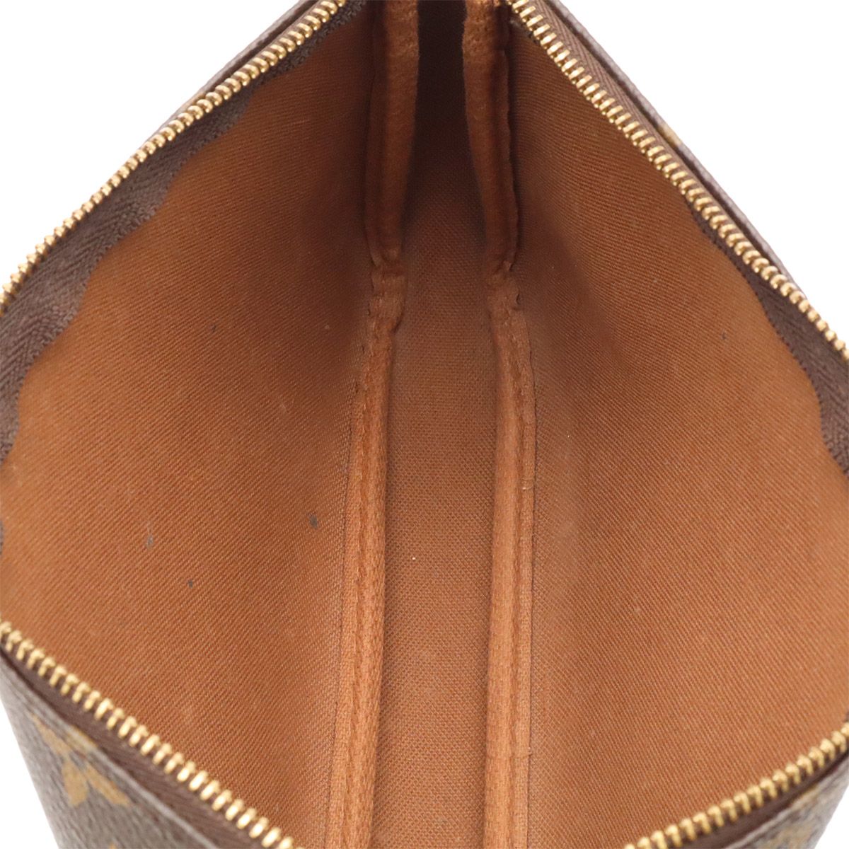 Louis Vuitton Monogram Pochette Soir Pouch Handbag Party — view 7