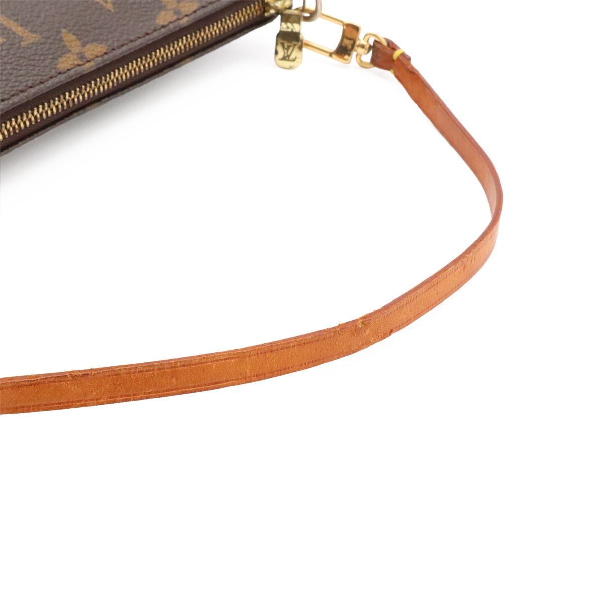 Louis Vuitton Monogram Pochette Soir Pouch Handbag Party — view 4