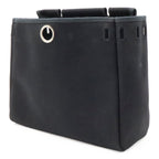 Hermes Herbag PM 2-Way Shoulder Bag Toile Officier GM Black Natural — view 9