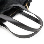Chanel New Travel Line Tote GM Shoulder Bag Nylon Jacquard Leather Black — view 5