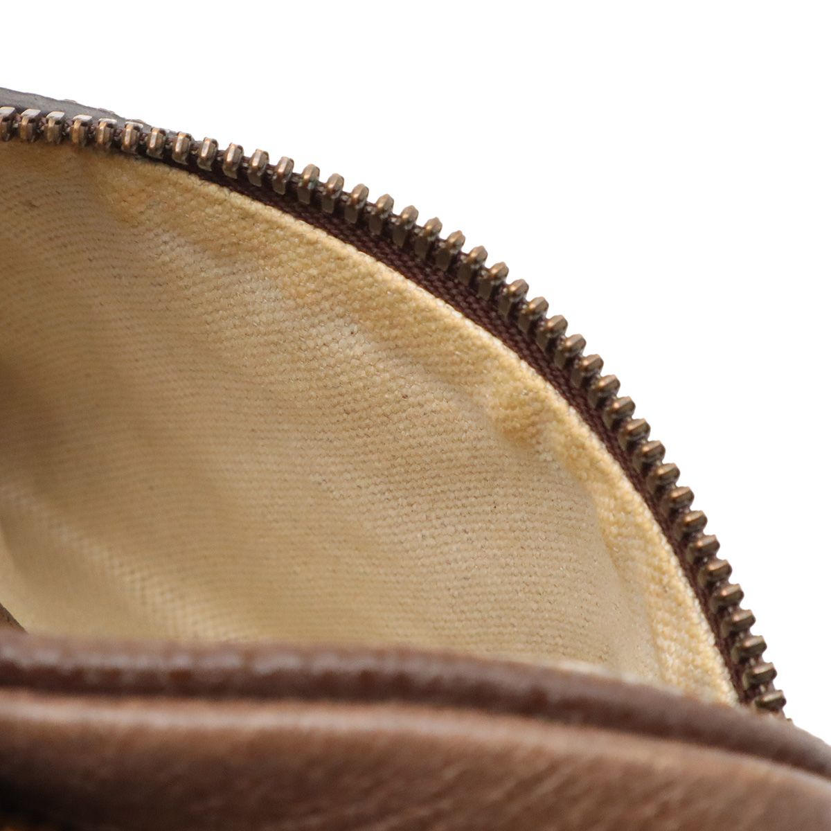 Gucci Ophidia Mini Messenger Bag GG Supreme Sherry Line Pochette Beige — view 9