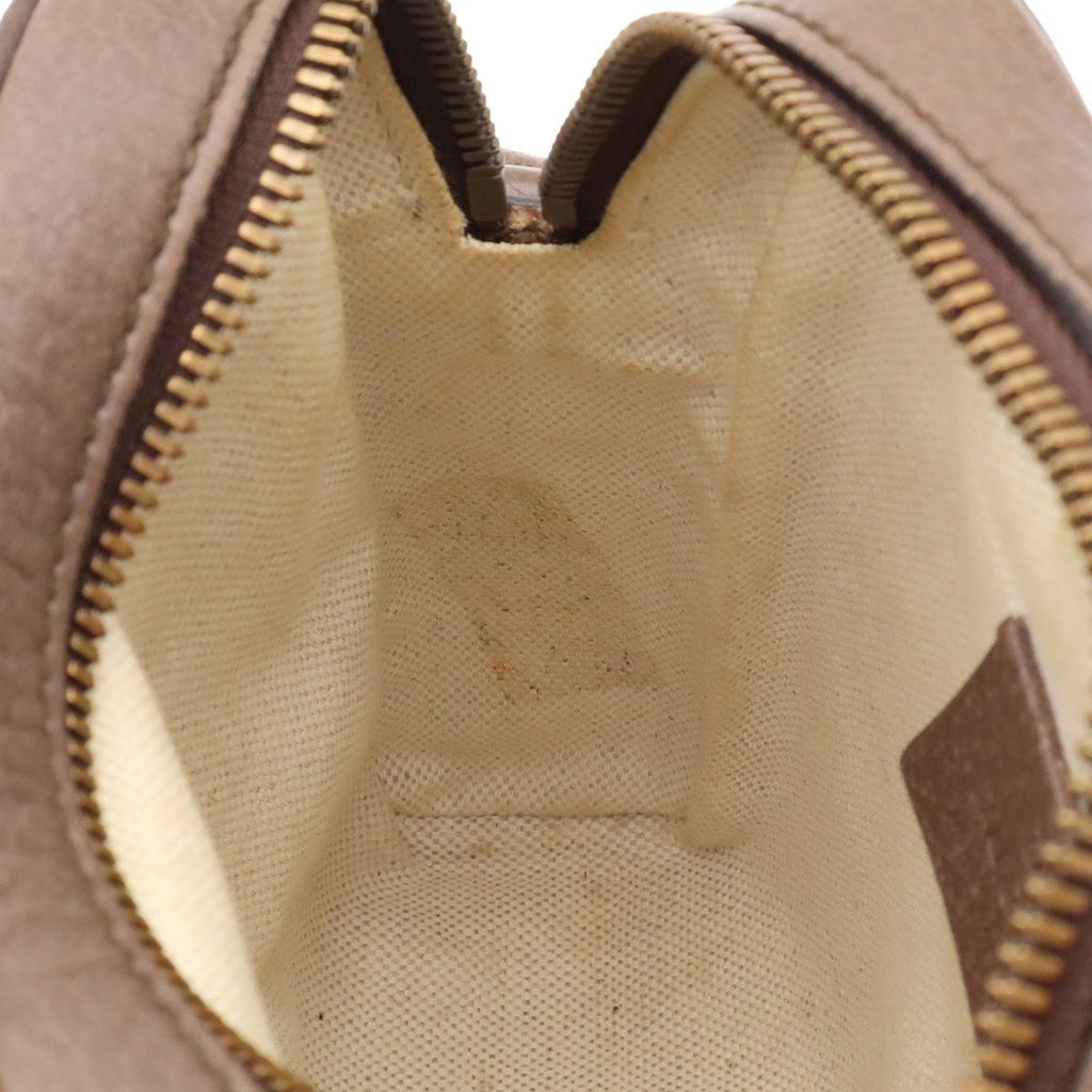 Gucci Ophidia Mini Messenger Bag GG Supreme Sherry Line Pochette Beige — view 8