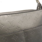 Louis Vuitton Monogram Matte Sutter Shoulder Bag Leather Noir — view 8