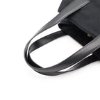 Chanel New Travel Line Tote Nylon Jacquard Leather Black — view 4