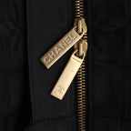Chanel New Travel Line Tote Nylon Jacquard Leather Black — view 5