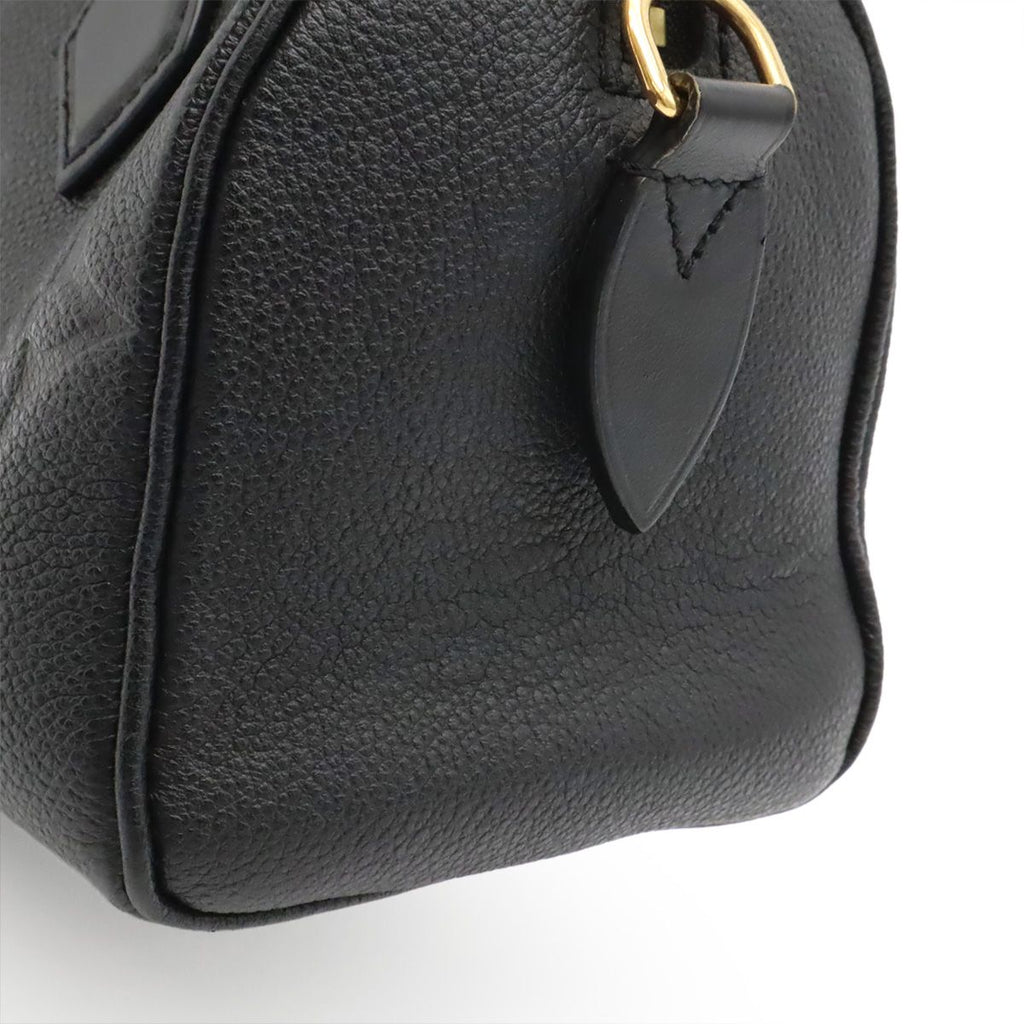 Louis Vuitton Monogram Empreinte Speedy Bandouliere 20 2-Way Shoulder Bag Noir — view 9