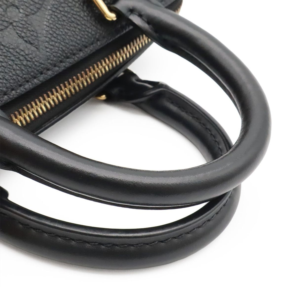Louis Vuitton Monogram Empreinte Speedy Bandouliere 20 2-Way Shoulder Bag Noir — view 4