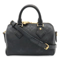 Louis Vuitton Monogram Empreinte Speedy Bandouliere 20 2-Way Shoulder Bag Noir