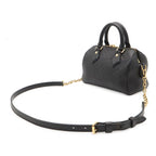 Louis Vuitton Monogram Empreinte Speedy Bandouliere 20 2-Way Shoulder Bag Noir — view 2
