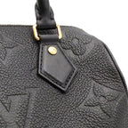 Louis Vuitton Monogram Empreinte Speedy Bandouliere 20 2-Way Shoulder Bag Noir — view 9