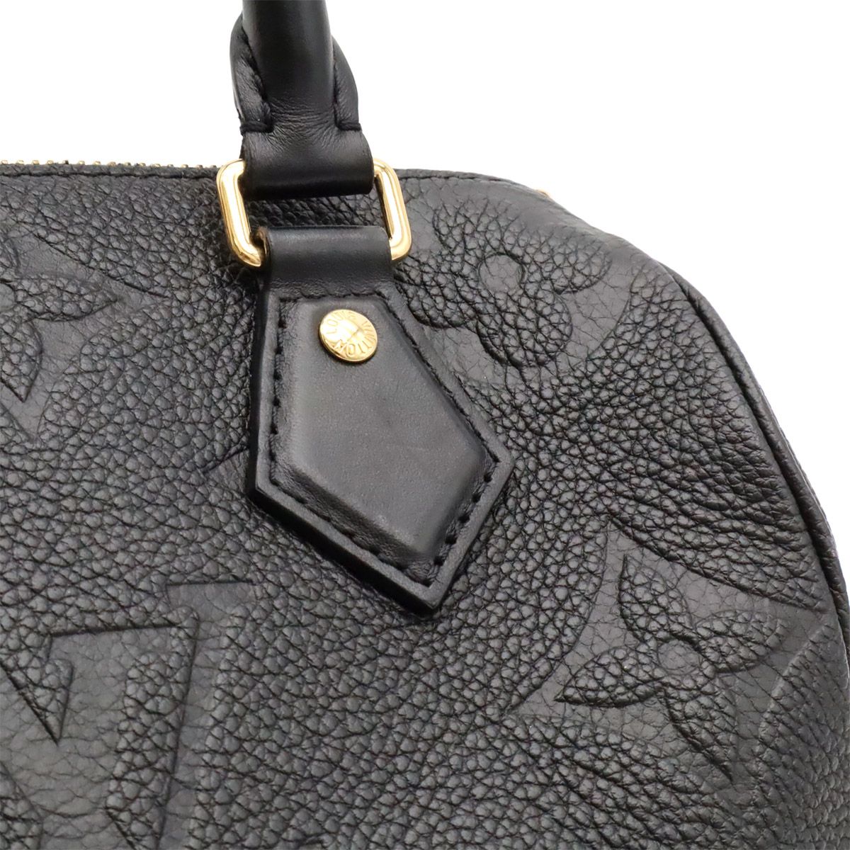Louis Vuitton Monogram Empreinte Speedy Bandouliere 20 2-Way Shoulder Bag Noir — view 9