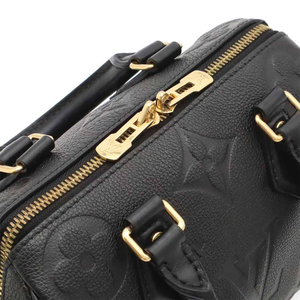 Louis Vuitton Monogram Empreinte Speedy Bandouliere 20 2-Way Shoulder Bag Noir — view 5