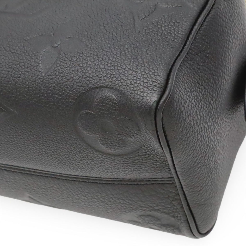 Louis Vuitton Monogram Empreinte Speedy Bandouliere 20 2-Way Shoulder Bag Noir — view 3