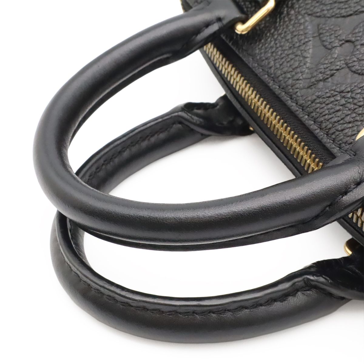 Louis Vuitton Monogram Empreinte Speedy Bandouliere 20 2-Way Shoulder Bag Noir — view 4