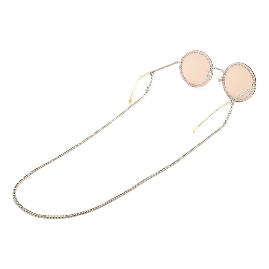 Chanel Glass Chain Sunglasses Round Eyewear — view 2