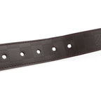 Louis Vuitton Damier Infini Boston Belt 35 Reversible Mocha Dark Brown Gold 90 — view 6