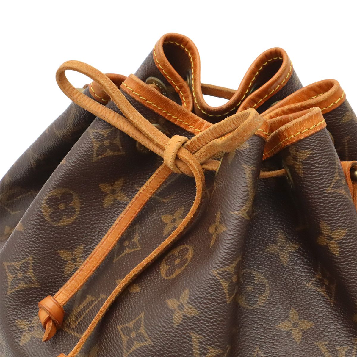 Louis Vuitton Monogram Petit Noe Shoulder Bag Semi Drawstring — view 4