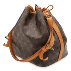 Louis Vuitton Monogram Petit Noe Shoulder Bag Semi Drawstring — view 2
