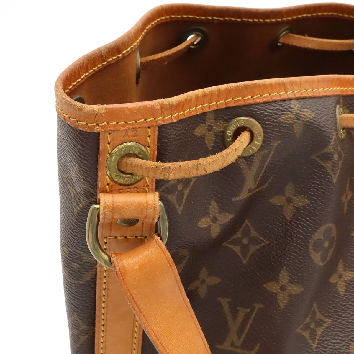 Louis Vuitton Monogram Petit Noe Shoulder Bag Semi Drawstring — view 6