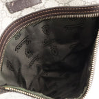 Gucci GG Supreme Plus Shoulder Bag Crossbody Leather Khaki Beige Dark Brown Gold — view 9