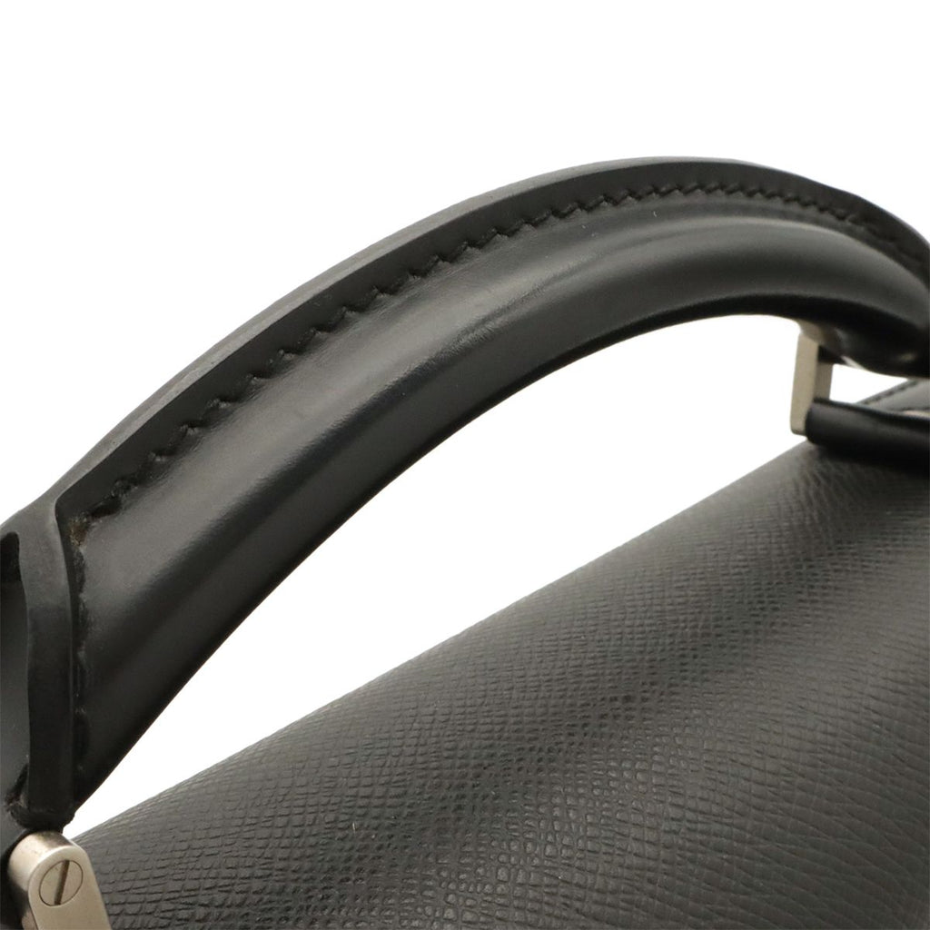 Louis Vuitton Taiga Document Purse Briefcase Business Leather Ardoise Black — view 5