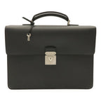 Louis Vuitton Taiga Document Purse Briefcase Business Leather Ardoise Black