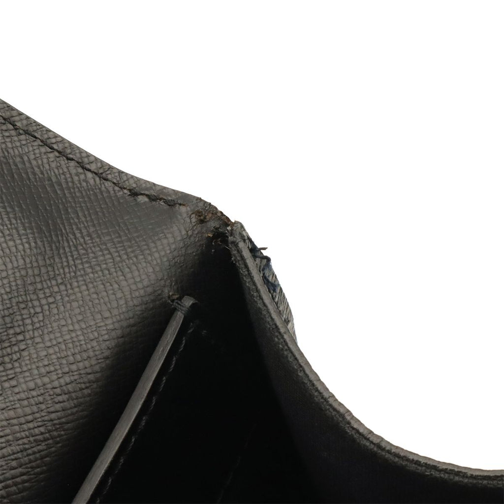 Louis Vuitton Taiga Document Purse Briefcase Business Leather Ardoise Black — view 7