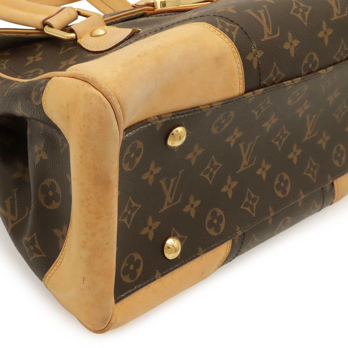 Louis Vuitton Monogram Beverly GM Shoulder Bag Semi Noir Black — view 3