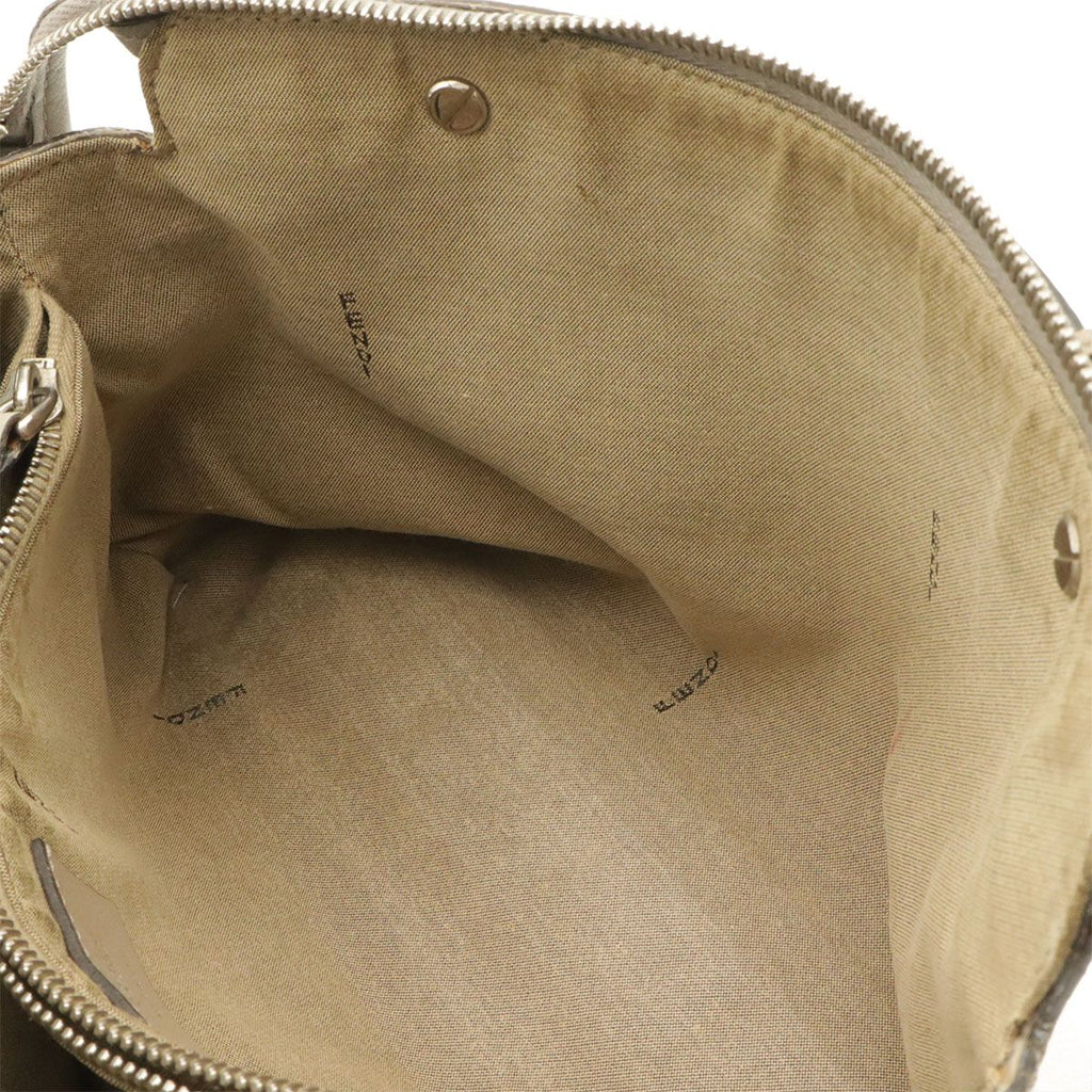 Fendi by the Way 2-Way Shoulder Bag Leather White Silver — view 7