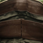 Prada Tessuto Gathered Tote 2-Way Shoulder Bag Nylon Khaki Brown — view 9