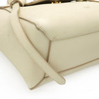 Celine Belt Bag Micro 2-Way Crossbody Calfskin Leather Ivory Gold — view 3
