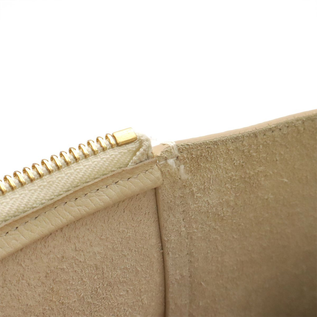 Celine Belt Bag Micro 2-Way Crossbody Calfskin Leather Ivory Gold — view 8