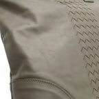 Bottega Veneta Intrecciato Tote 2-Way Shoulder Bag Long Leather Gray — view 8