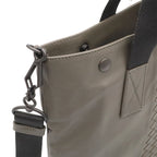 Bottega Veneta Intrecciato Tote 2-Way Shoulder Bag Long Leather Gray — view 6