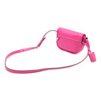 Loewe Heritage Logo Shoulder Bag Pochette Crossbody Leather Pink Gold 377.79.753 — view 2