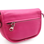 Loewe Heritage Logo Shoulder Bag Pochette Crossbody Leather Pink Gold 377.79.753 — view 7