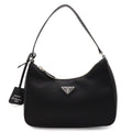 Prada Triangle Logo Re Edition Mini Bag Pouch Nylon Nero Black Silver
