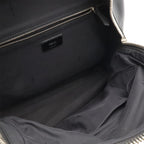 Fendi Backpack Leather Black Silver — view 8