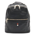 Fendi Backpack Leather Black Silver
