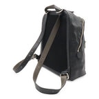 Fendi Backpack Leather Black Silver — view 2