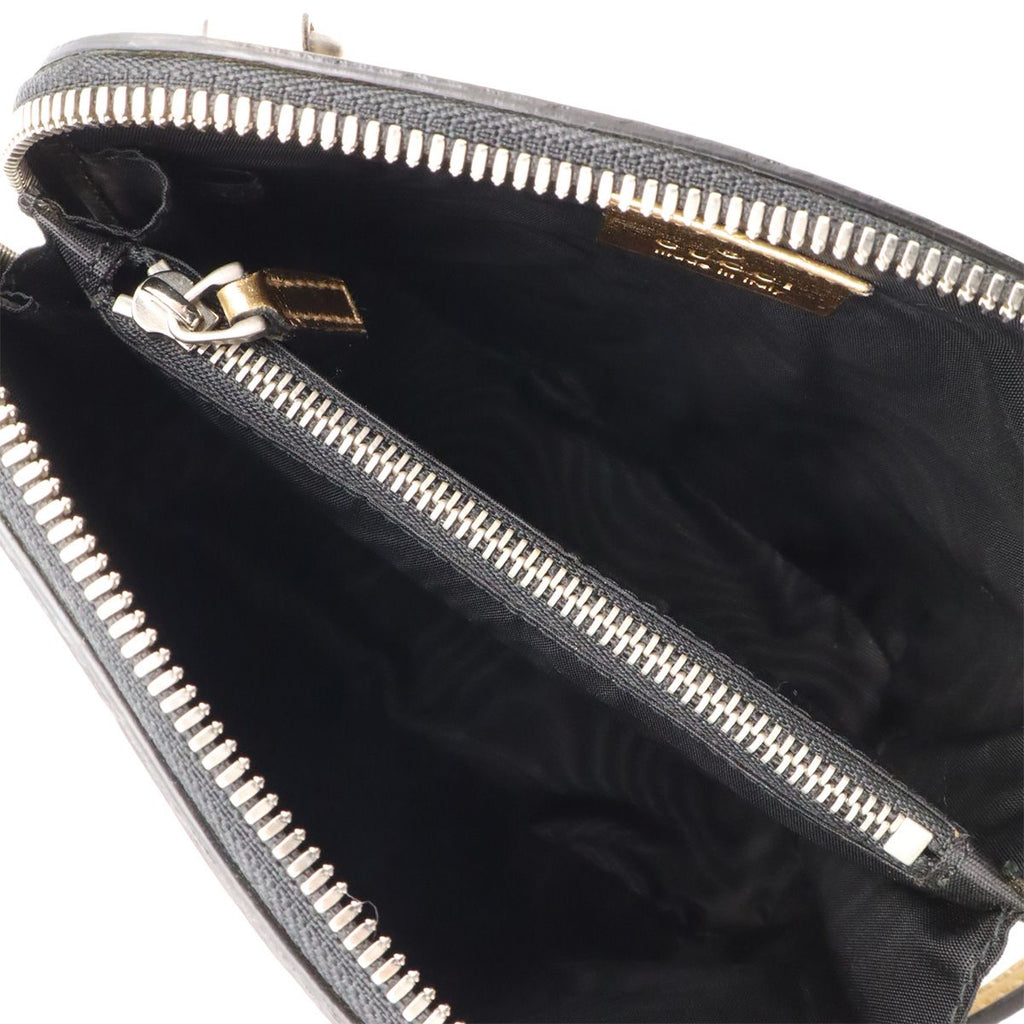 Gucci Guccy Sega Collaboration Star Shoulder Bag Pochette 2-Way Pouch Leather — view 8
