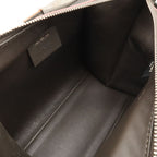 Fendi Petit Mini Bag 2-Way Leather Gray Silver — view 6