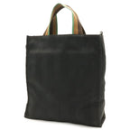Fendi Logo Pecan Tote Shoulder Bag Nylon Black Gold Tricolor — view 2
