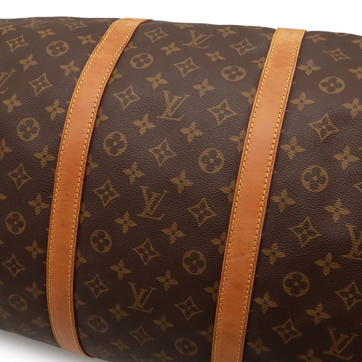 Louis Vuitton Monogram Keepall Bandouliere 60 Boston Bag Purse 2-Way — view 8