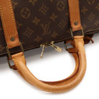 Louis Vuitton Monogram Keepall Bandouliere 60 Boston Bag Purse 2-Way — view 5