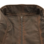 Hermes Acapulco PM Tote Nylon Leather Dark Brown Silver — view 4