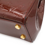Louis Vuitton Monogram Vernis Blair MM Tote Enamel Rouge Fauvist — view 3