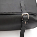 Loewe Anagram Military Messenger Bag Canvas Leather Black Silver — view 5