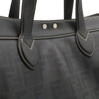 Fendi Peekaboo IC You Forty 8 Tote Large Leather Black Silver Shoulder Pouch — view 7