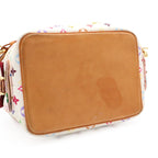 Louis Vuitton Monogram Multicolor Petit Noe Shoulder Bag Drawstring Blanc White — view 6